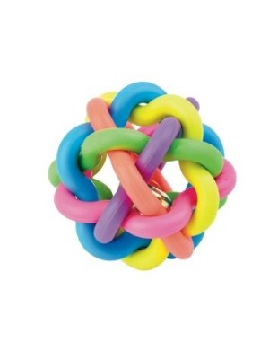 BOLA COM GUIZO 7CM UN. INGA