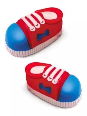 BRINQUEDO PET TENIS 9,5X5,5CM UN. GM GOLD