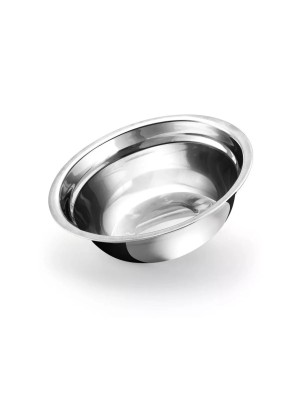 TIGELA INOX REDONDA 16X16X5 UN.