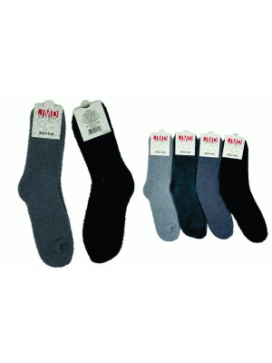 MEIA SOFT PELUCIA UNISSEX DE POLIESTER 40-46 UN.