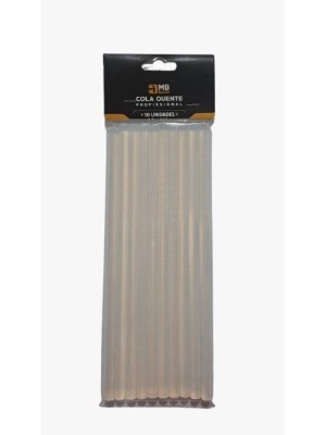 COLA BASTAO REFIL 0,7CM X 20CM P/ PISTOLA DE COLA UN.