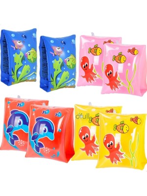 BOIA DE BRACO INFLAVEL PVC 20X15CM UN.