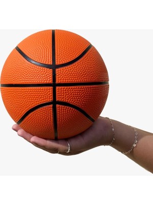 BOLA DE BASQUETE 23CM  BORRACHA UN.