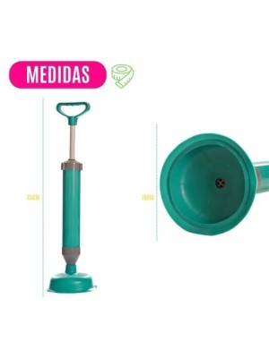 Desentupidor Ar de Vaso sanitário Bomba De Alta Pressão Pia Cano
