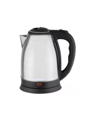 Chaleira Elétrica de Aço Inox, 1.8L , 110V, Ferve Água Rápido com Tampa e Desligamento Automático.
