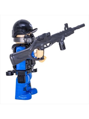 Lego Blocos De Policial Brinquedos -Blocos Militares Para Crianças Produto Premium - Envio Imediato. ACESSORIOS 6 PEÇAS
