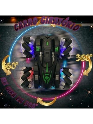 CARRINHO C/ MOTOR A PILHA C/ CONTROLE REMOTO S/ FIO UN. 