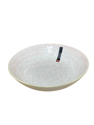 Bowl de Cerâmica Bristol Rosa Claro 20cm Fundo