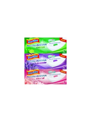 Pastilha Adesiva Citrus com 3un Desodorizador Vaso Sanitario