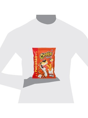 Salgadinho De Milho Lua Sabor Parmesão Cheetos Pacote com 95g 