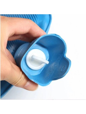 Bolsa Térmica de Água Quente em Borracha Grande Para Compressa Pós Exercício Amenizar Dores