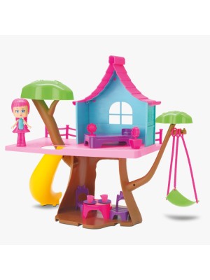 Casinha Na Arvore Com Mobília E Surpresinhas Diver Surprise