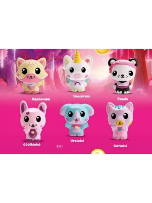 Diver Surprise Fofuxinhos Bichinhos de Borracha Surpresa