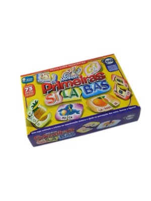 Jogo Minhas Primeiras Silabas Brinquedo Educativo