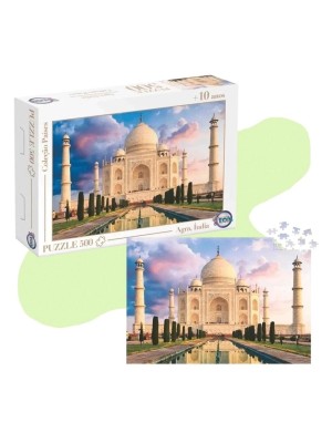 Quebra Cabeças Puzzle 500 Peças India Agra Taj Mahal