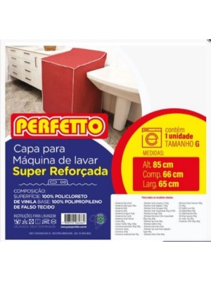 Capa Para Máquina De Lavar Frontal 66X86Cm Reforçada 