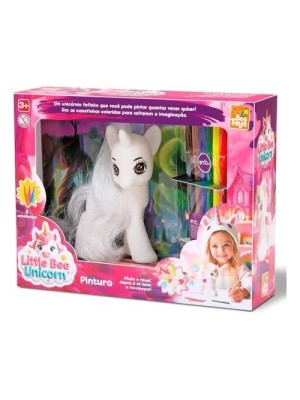 Little Bee Unicórnio Pintura Bee Toys com Canetinhas Laváveis