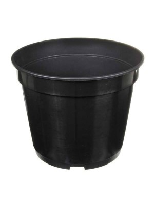 Vaso de Plantio P20 Preto Plástico Resistente para Jardins, Hortas e Paisagismo