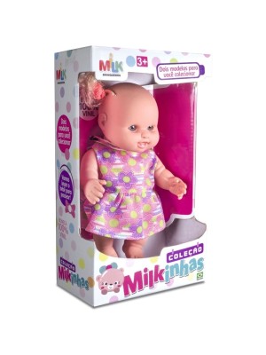 Boneca Coleção Milkinhas 19cm – Brinquedo Infantil e Colecionável