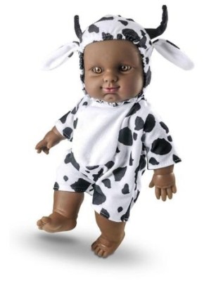 Boneca Milkinhas Clássicas 19cm Vaquinha – Mini Boneca Decorativa e Educativa