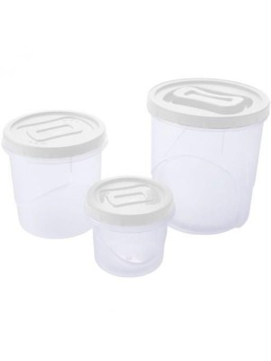 Pote Plasútil Clic Rosca 720ml – Plástico BPA Free, Empilhável e Versátil