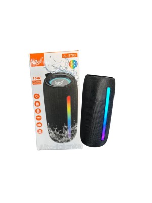 Caixa de Som Portátil 10W Bluetooth Altomex AL-8780 com Rádio FM, USB, Cartão de Memória e Bateria Recarregável