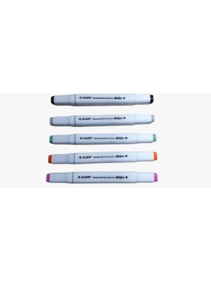 Caneta Touch 24 Cores com Estojo – Marcadores à Base de Álcool LEOARTE