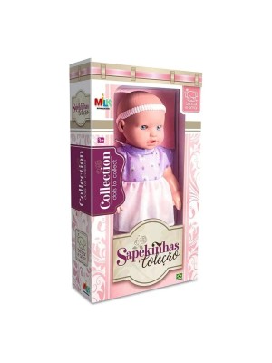 Boneca Sapekinhas 32cm Infantil para Brincar e Colecionar