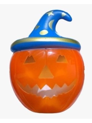 Máscara Infantil Abóbora 17x25cm Fantasia Halloween Criança Festa Temática e Eventos Escolares