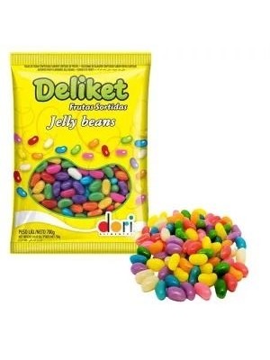 Bala Deliket Frutas 150g Un. Sabor Variado Sortido Embaladas Individualmente Ideal para Revenda e Lembrancinhas