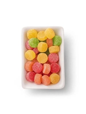 Gomets Goma Tubo Frutas 3x32g Bala Mastigável Sortida Macia Sabor Frutas Coloridas para Festas, Lembrancinhas e Sobremesas