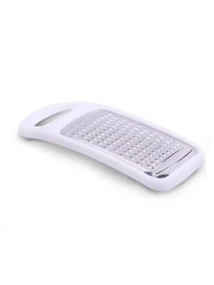 Ralador Inox 1 Face 10x24,5cm Prático para Queijos, Legumes e Frutas