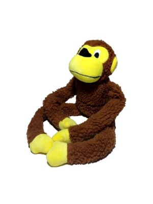 Brinquedo para Pet Macaco de Pelúcia com Som –  Pet Mord (Fluffie)