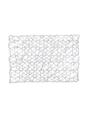 Jogo Americano Entrelacado Natalino 44x30cm Decoração de Mesa Posta para Ceia de Natal, Almoço e Festas de Fim de Ano