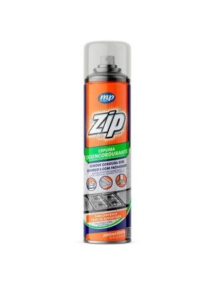 Espuma Desengordurante 300ml Spray Zip My Place Remove Gordura Pesada para Fogão Coifa e Grelha