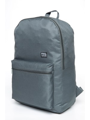 Mochila Juvenil Full Color Azul Marinho Escolar com Bolso Frontal e Alças Acolchoadas