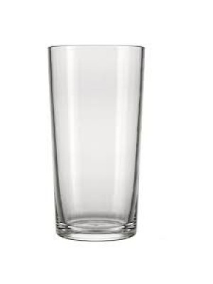 Copo Bar Long Drink 390ml – Vidro Cristalino Reforçado, Design Alto e Elegante para Drinks, Sucos, Coquetéis e Bebidas Geladas, Ideal para Bares