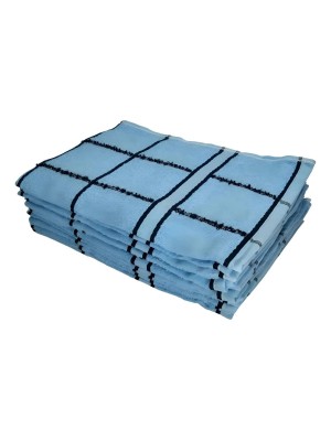 Pano de Copa Home Flex 60x44cm 60g Azul Bebê Super Absorvente e Secagem Rápida