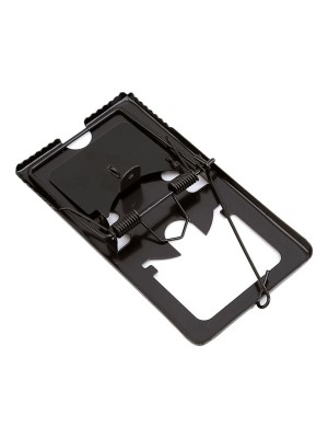 Ratoeira Grande 16x9cm em Metal Resistente para Captura de Roedores