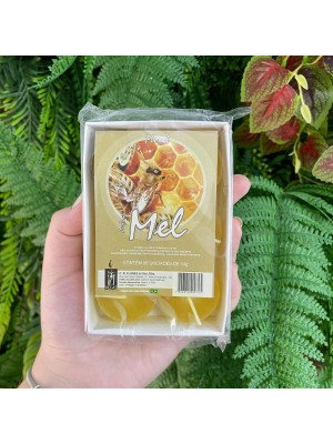 Vela Rechaud Perfumada Mel 14g Kit com 6 Unidades – Aroma Doce e Aconchegante para Decorar e Aromatizar Ambientes