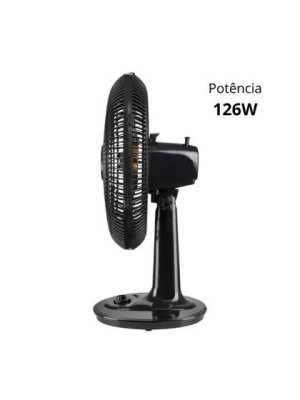 VENTILADOR 220V 6 HÉLICE 126W TURBO 40CM TURBO/BRONZE