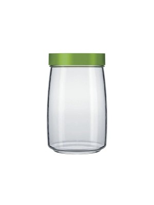 Pote Mandacaru 1,2L Transparente com Tampa Plastica – Organizador de Mantimentos, Armazenamento de Alimentos, Cozinha e Despensa