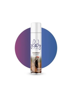 Odorizador Lady Prime Reservado 360ml Spray Aromatizante para Ambientes e Veículos