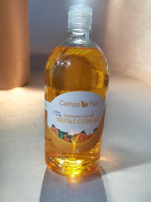 Sabonete Líquido Frutas Cítricas 1L – Limpeza Eficiente com Aroma Refrescante para Mãos e Corpo