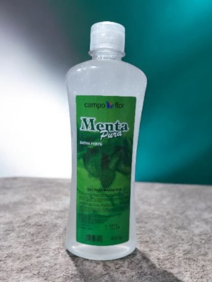 Gel para Massagem Menta Pura 450ml – Efeito Refrescante Extra Forte para Relaxamento Muscular