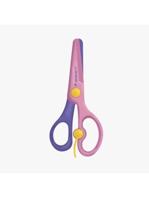 Tesoura Escolar Plástica Infantil Fundo do Mar com Lâmina Segura – Ideal para Educação Infantil e Uso Escolar