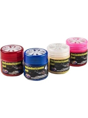 Aromatizante Gel 60g Desodorizante Ambiental para Carros, Banheiros e Ambientes Internos