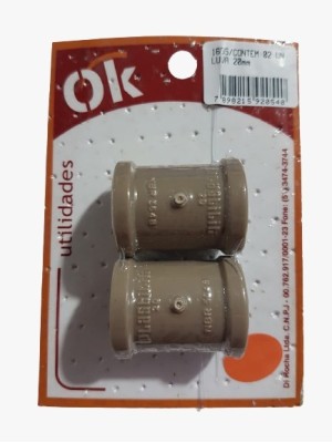 OK CONEXAO LUVA 20MM C/2 UN. OK UTILIDADES
