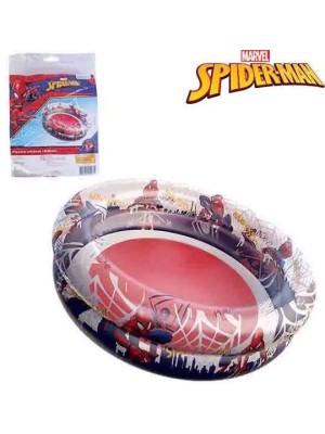 Piscina infantil 70L spider man 86x20cm inflável portátil para bebês e crianças pequenas