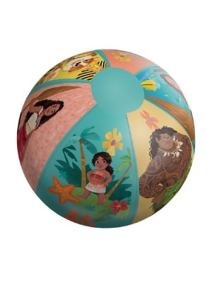Bola Inflável Moana 40cm Infantil Colorida para Praia Piscina e Brincadeiras